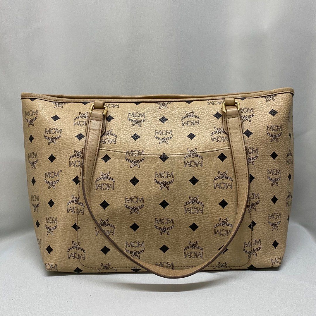 Original MCM Tote Bag, Luxury, Bags & Wallets on Carousell