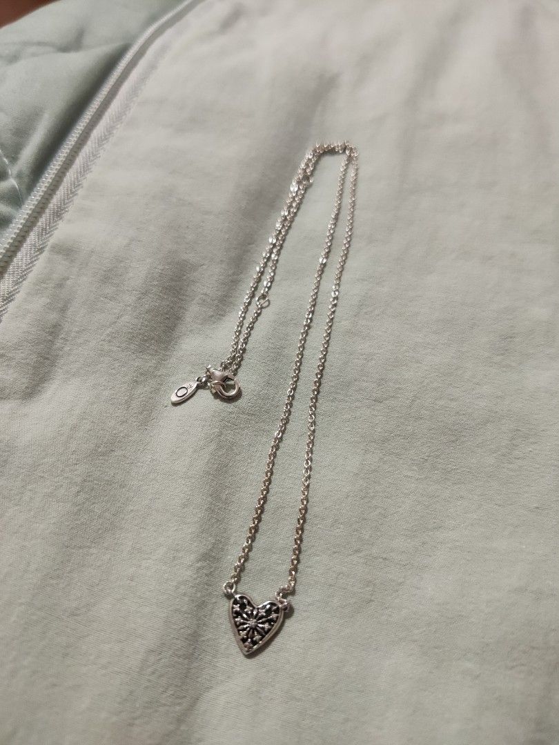Heart of winter necklace pandora shop
