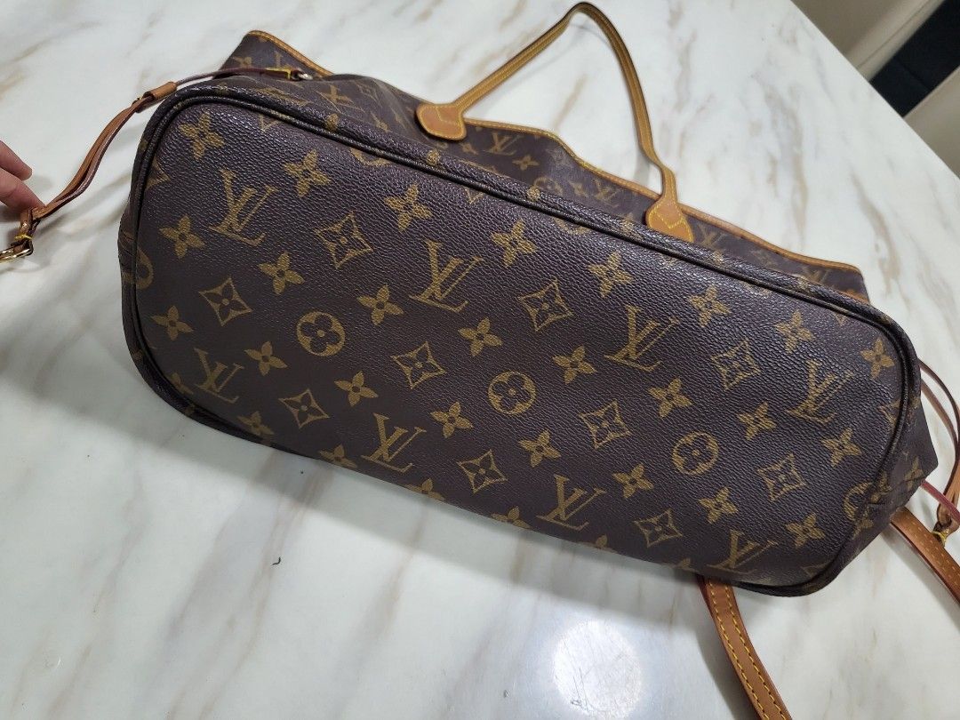 Patina LV Neverfull MM size, Luxury, Bags & Wallets on Carousell