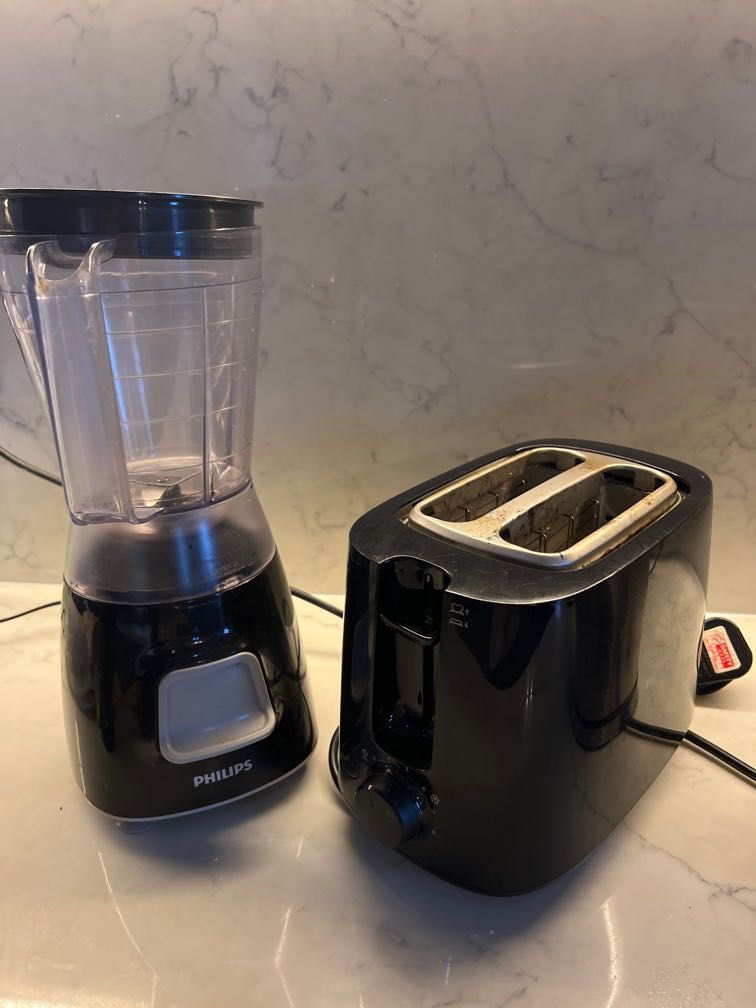Philips blender + toaster, TV & Home Appliances, Kitchen Appliances
