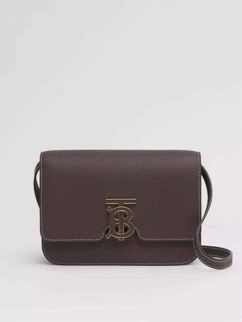 preorder Burberry Topstitched Grainy Leather Small TB Bag Luxury Bags Wallets on Carousell