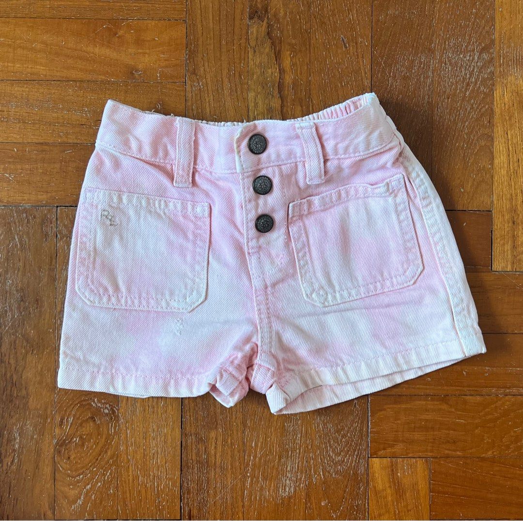 Ralph Lauren Girls Pink Shorts 18m Babies Kids Babies Kids