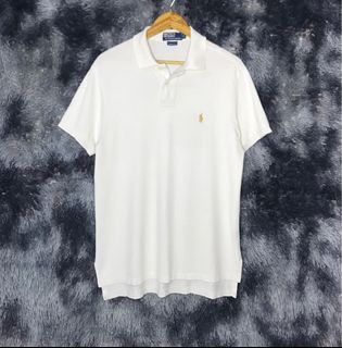 Ralph Lauren Polo Shirt | White Medium