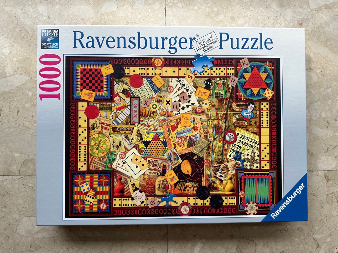 Ravensburger Jigsaw Puzzle 1000 Pieces - Vintage Games, Hobbies & Toys ...