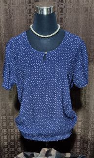Redgirl short sleeve polka