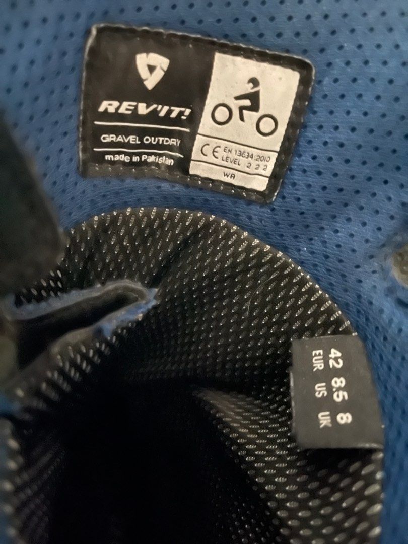 Revit Riding Boots, Motorcycles, Motorcycle Apparel on Carousell