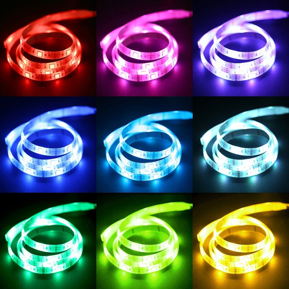 RGB USB LED Strip Light SMD2835 LED Waterproof Strip Lightning with Remote  Controller, Furniture & Home Living, Lighting & Fans, Lighting on Carousell