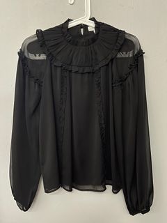Ruffled blouse