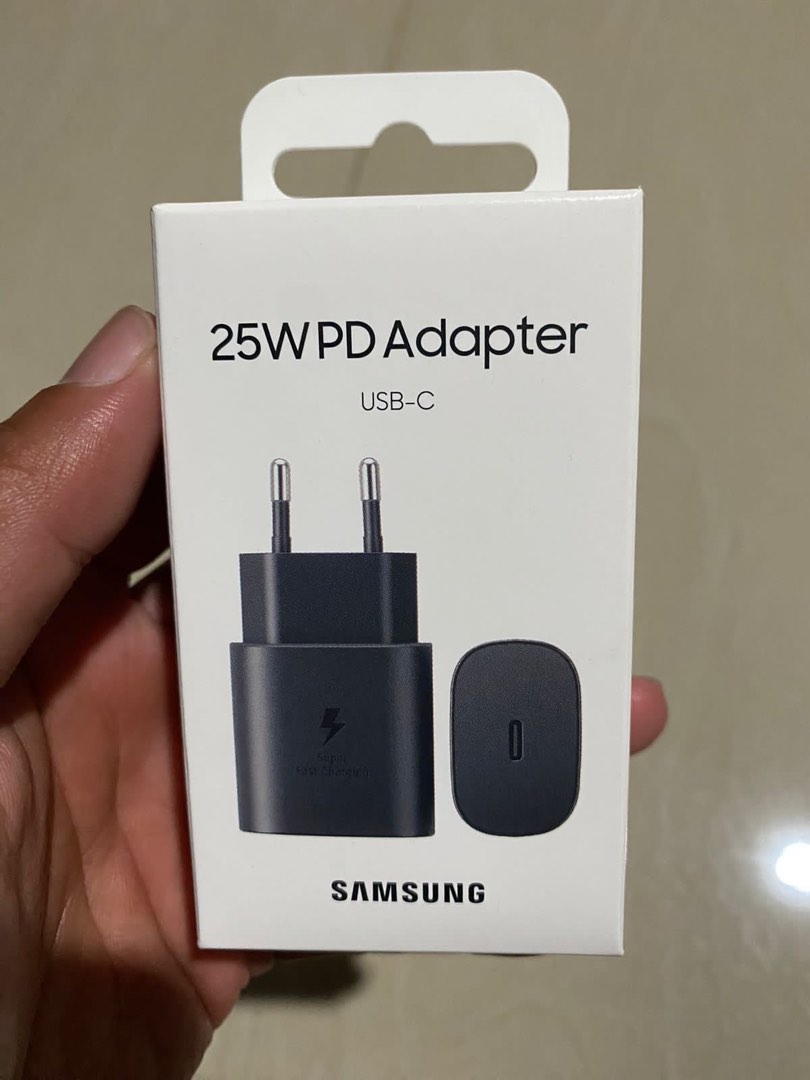 Samsung 25W PD Adapter USB-C, Mobile Phones & Tablets, Mobile & Tablet ...