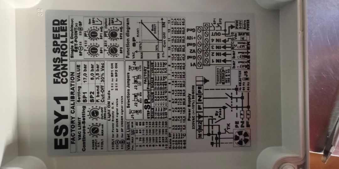 Selpro fans speed controller, Commercial & Industrial, Industrial