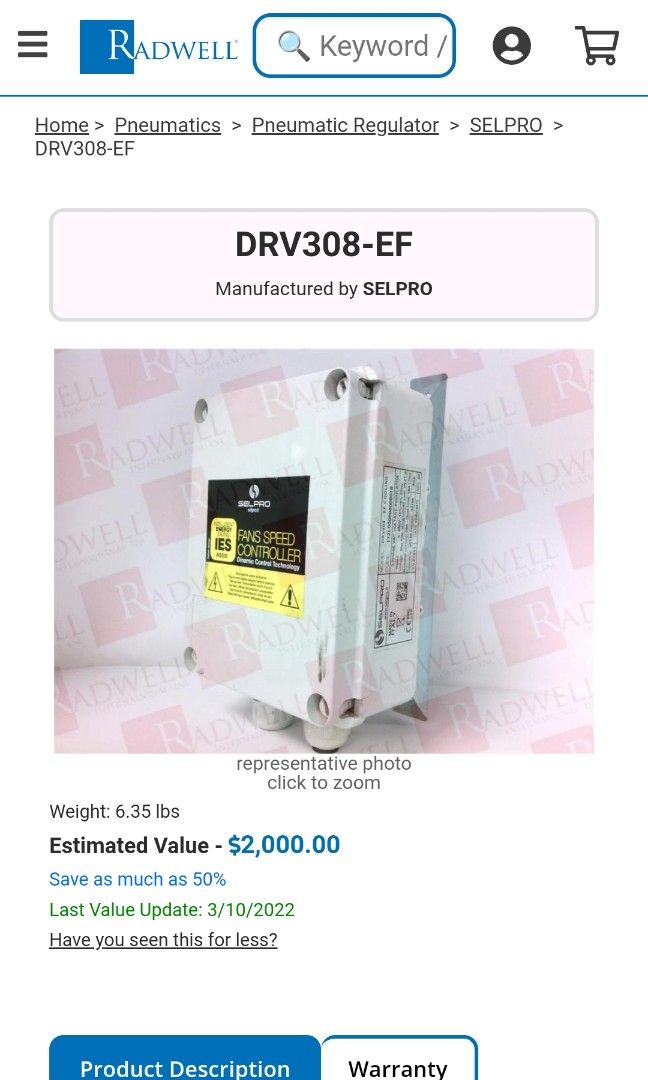 Selpro fans speed controller, Commercial & Industrial, Industrial