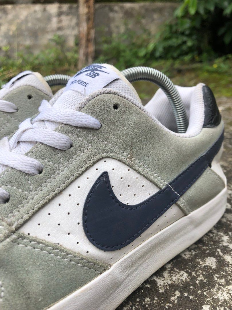 Sepatu Nike SB Delta Force Vulc White Thunder Blue Second Ori, Fesyen Pria,  Sepatu , Sneakers di Carousell