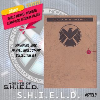 SHIELD MARVEL STAMP COLLECTION