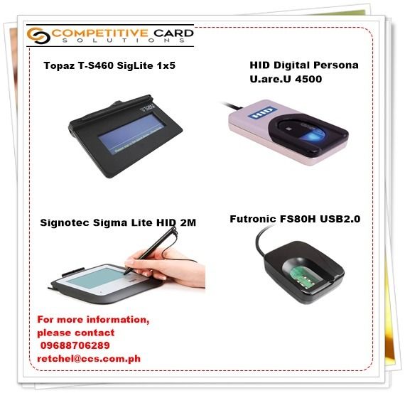Signature Pad & Fingerprint Scanner, Computers & Tech, Office ...