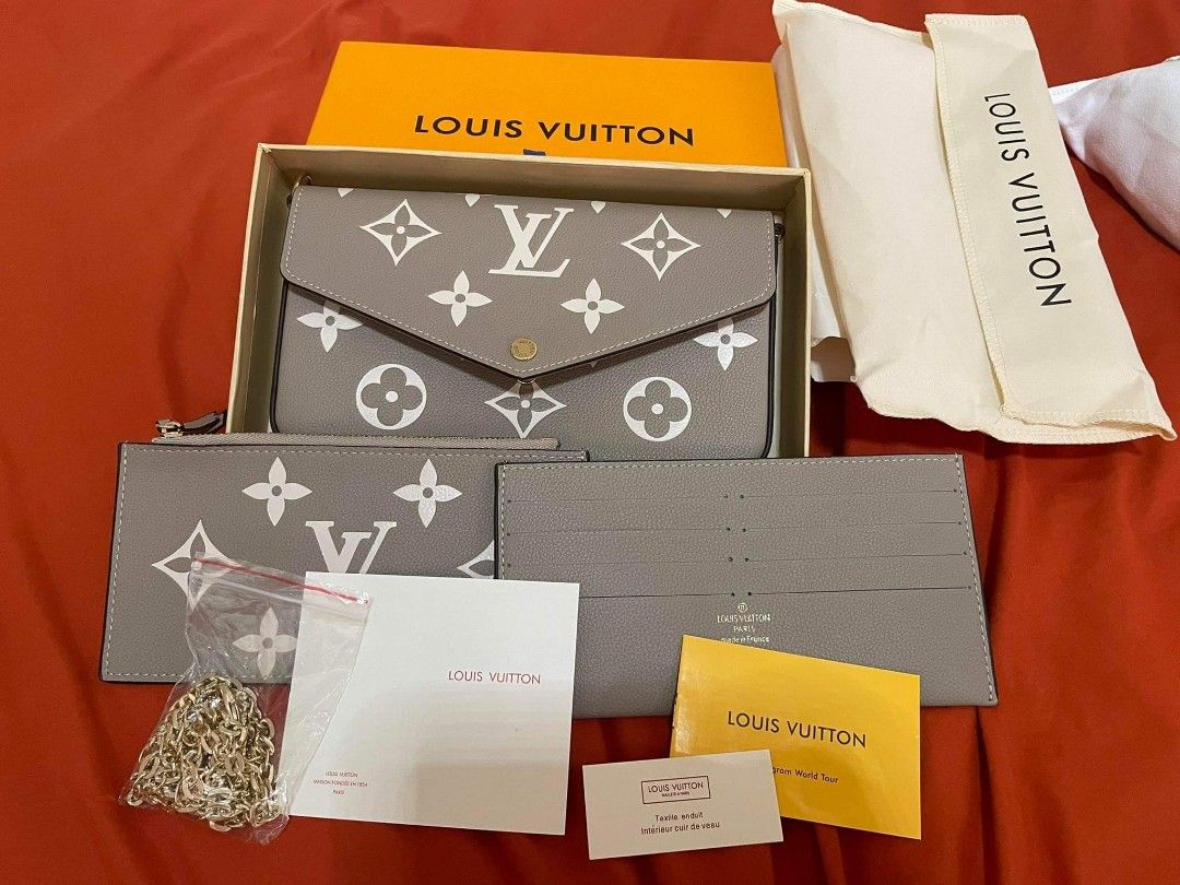 Louis vuitton box bag orange bobby chain
