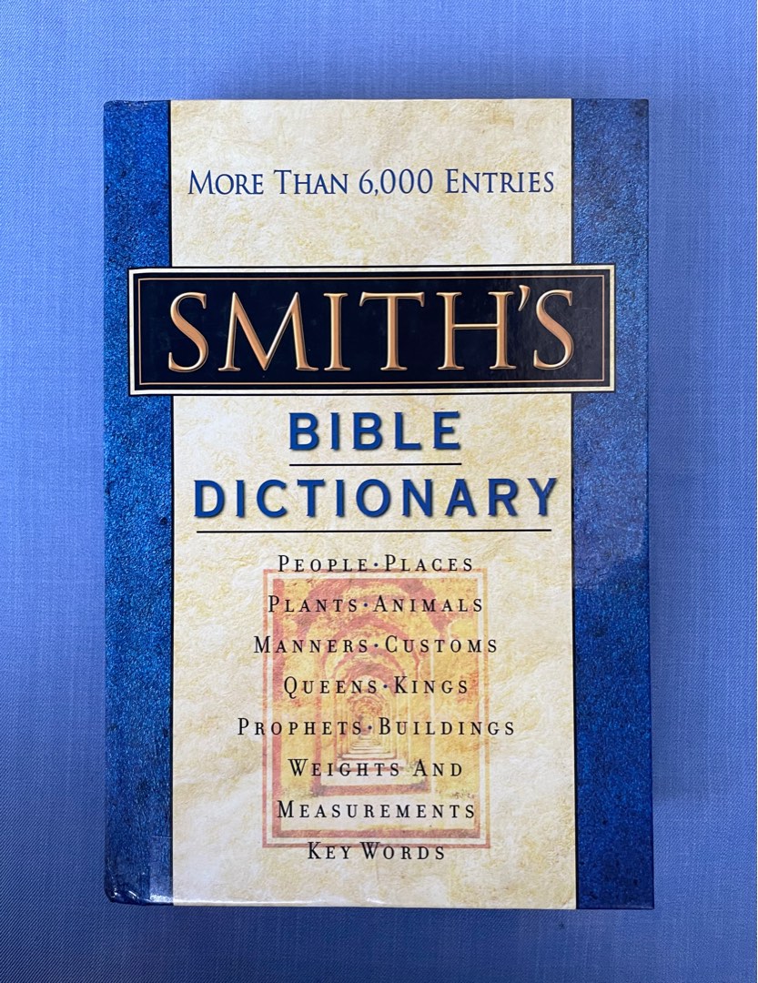 Smith's Bible Dictionary by William Smith, Hobbies & Toys, Books