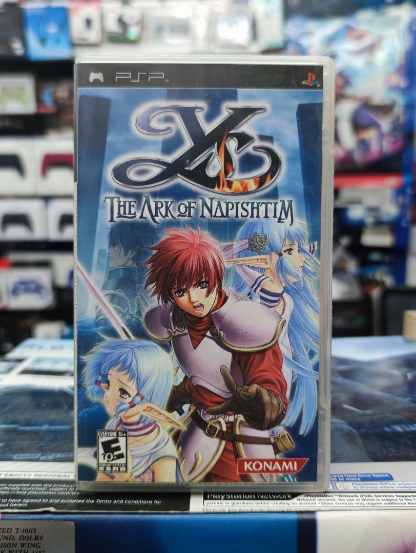 Sony PSP Ys The Ark of Napishtim, Video Gaming, Video Games, PlayStation on Carousell