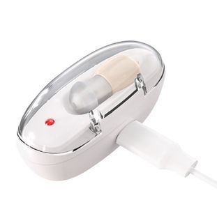 Spot Hearing Aid Elderly Sound Amplifier Rechargeable Ear Canal Accessories Hearing Aid (H0298)