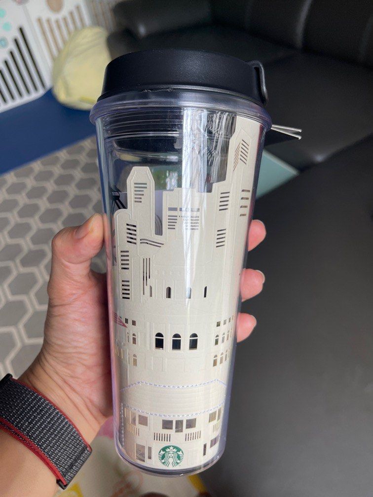Starbucks Water Tumbler, Furniture & Home Living, Kitchenware