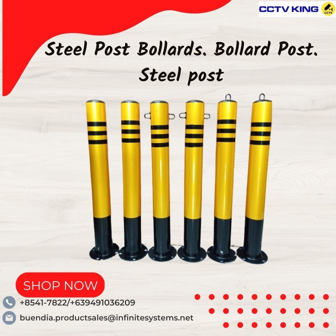 Steel Post Bollards. Bollard Post. Steel post, Commercial & Industrial