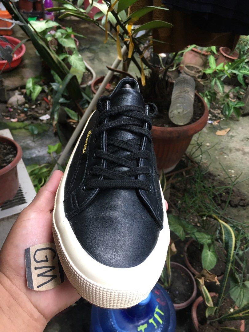 Superga 275 outlet leather