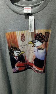 Supreme antihero curbs tee grey