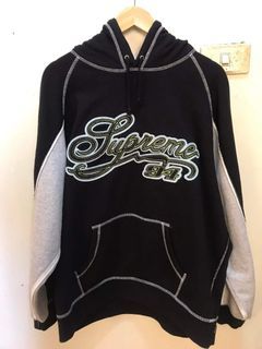 Supreme Paneled Script Hoodie