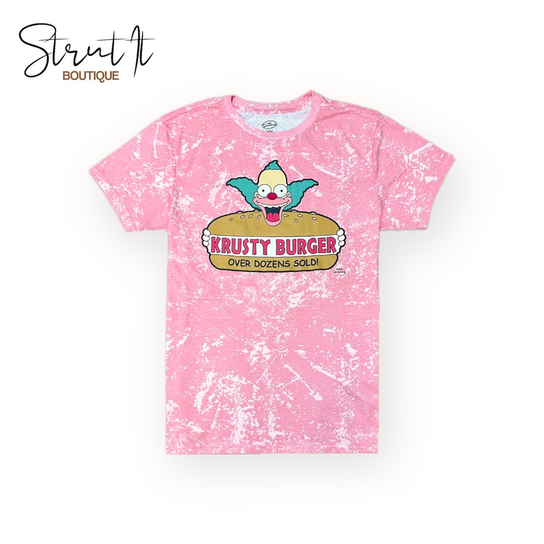 LOGOSHIRT T-Shirt Simpsons - Krusty Burger Mit Lizenziertem Originaldesign