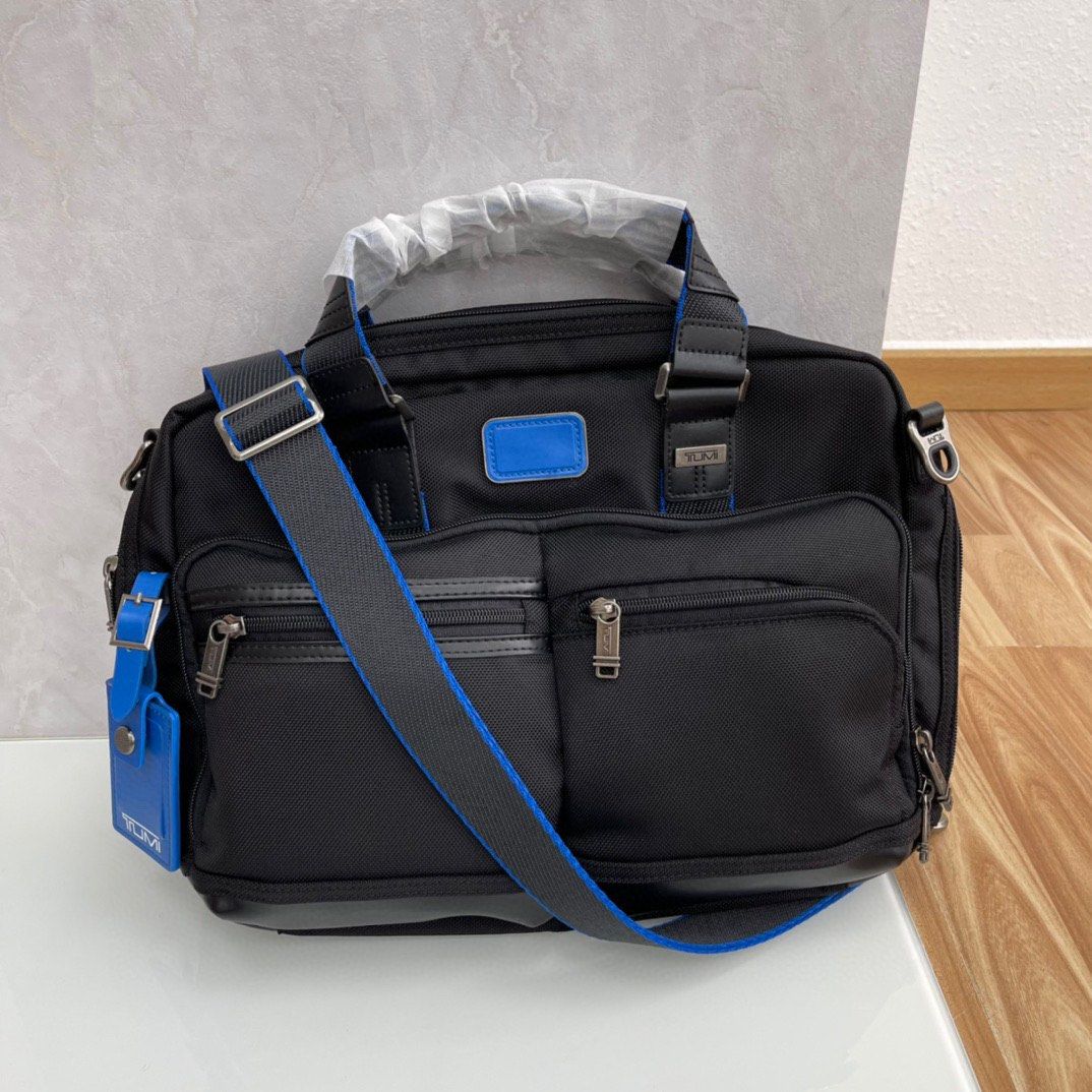 TUMI 2223640 men’s business briefcase shoulder Messenger Bag, Men's
