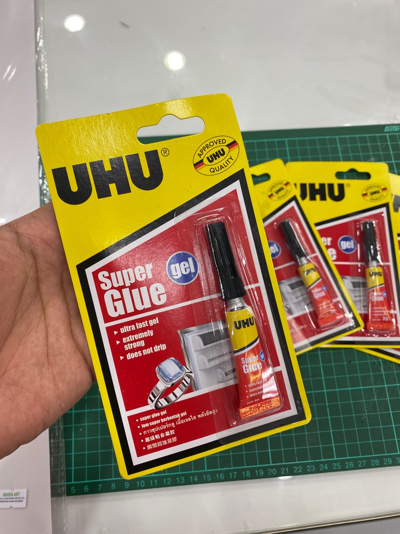 UHU super glue, Hobbies & Toys, Stationery & Craft, Craft Supplies