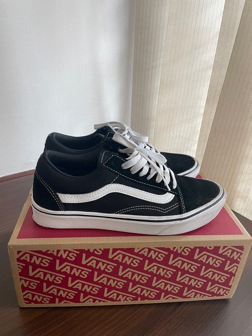 PROMO Vans Classic Black True White Comfycush Old