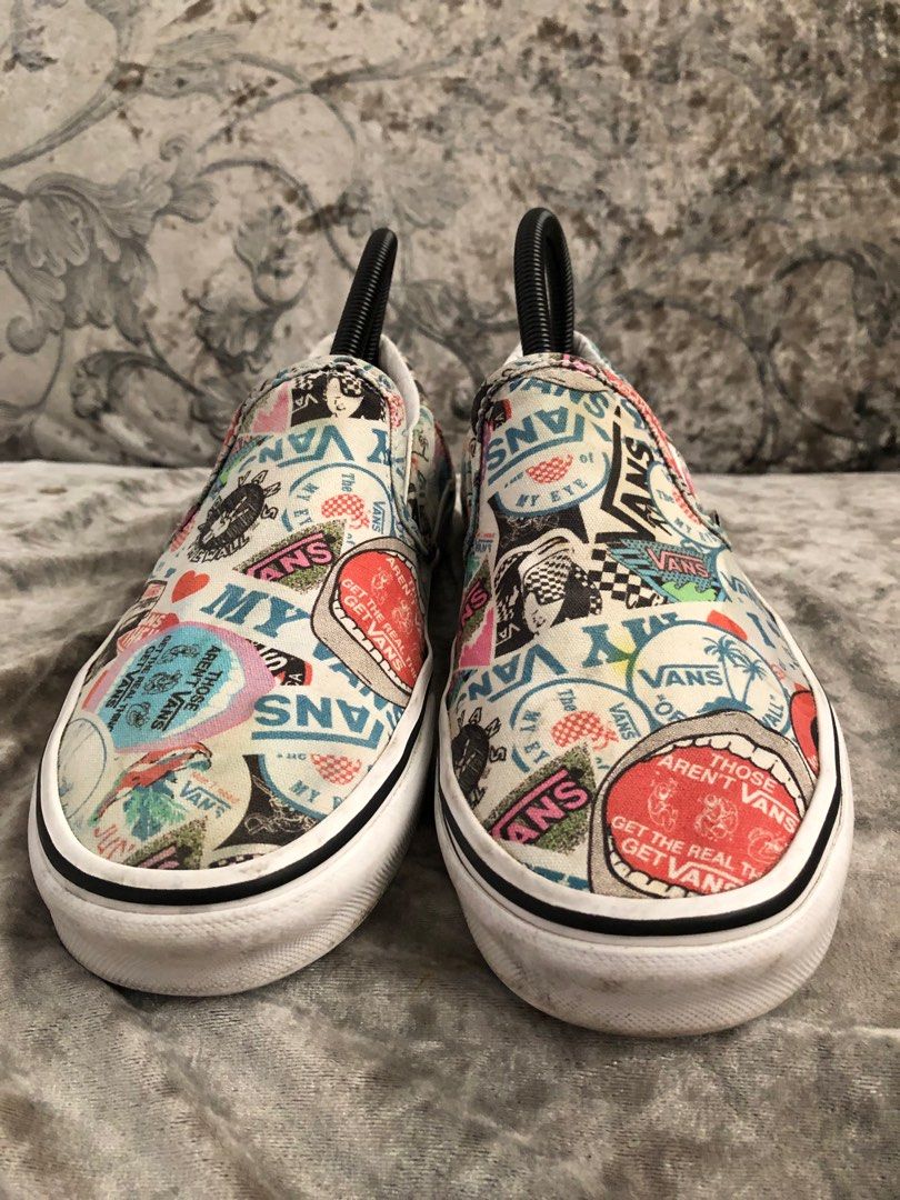 Vans mash up stickers slip on store