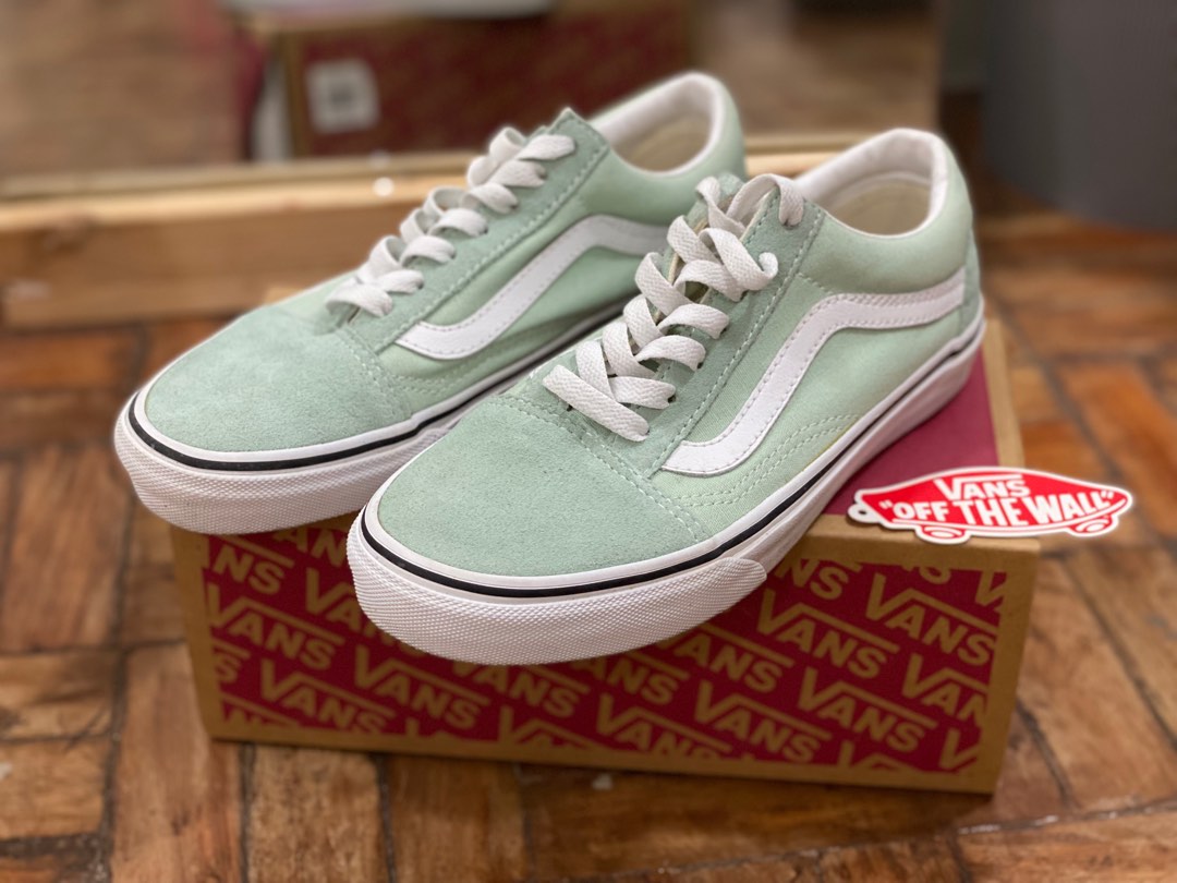 Mint green vans new arrivals