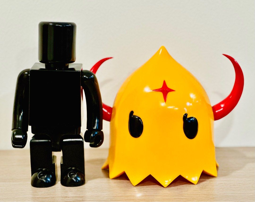 Vintage 2001 400% Evirob by Devilrobots Kubrick not Bearbrick 