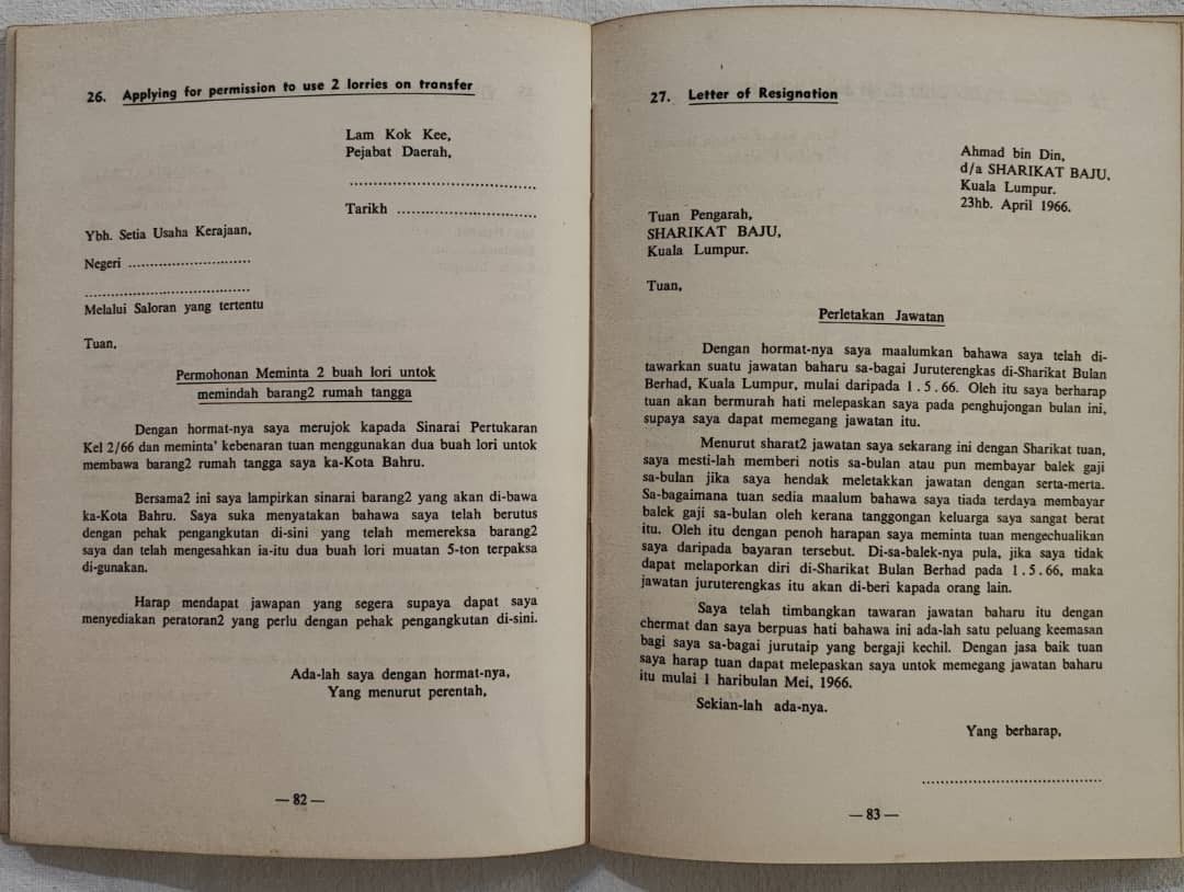 Vintage. A GUIDE TO MALAY CORRESPONDENCE, Hobbies & Toys, Books