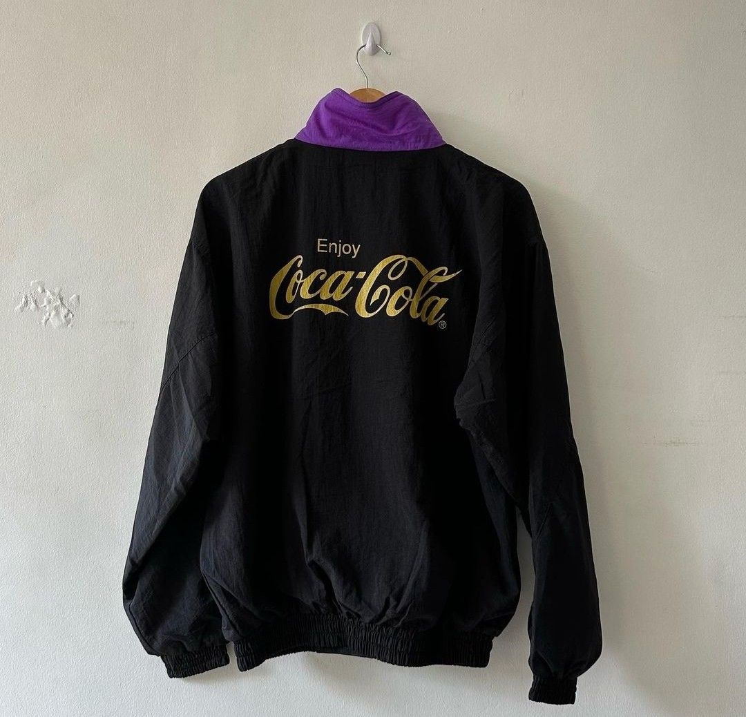 Vintage Coca Cola Jacket, Men's Fashion, Coats, Jackets and Outerwear ...