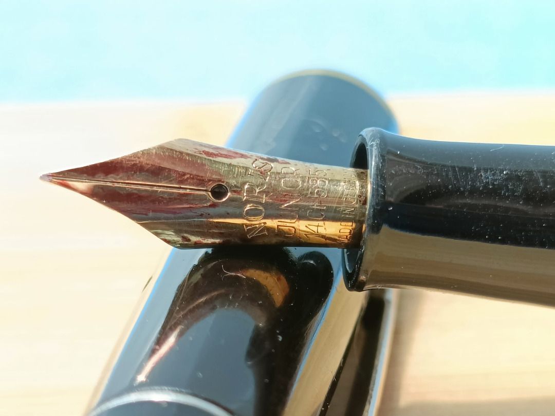 Staedtler Junior 14k Gold Nib Super Flex Piston Filler Fountain Pen (EF