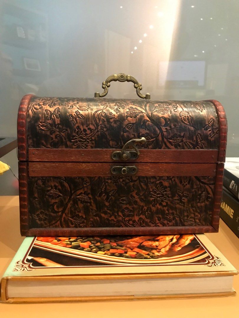 Vintage Treasure Box, Furniture & Home Living, Home Decor, Other Home