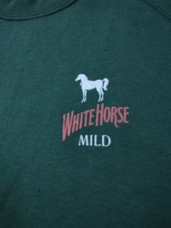 VINTAGE WHITE HORSE PROMO CIGARETTES TSHIRT