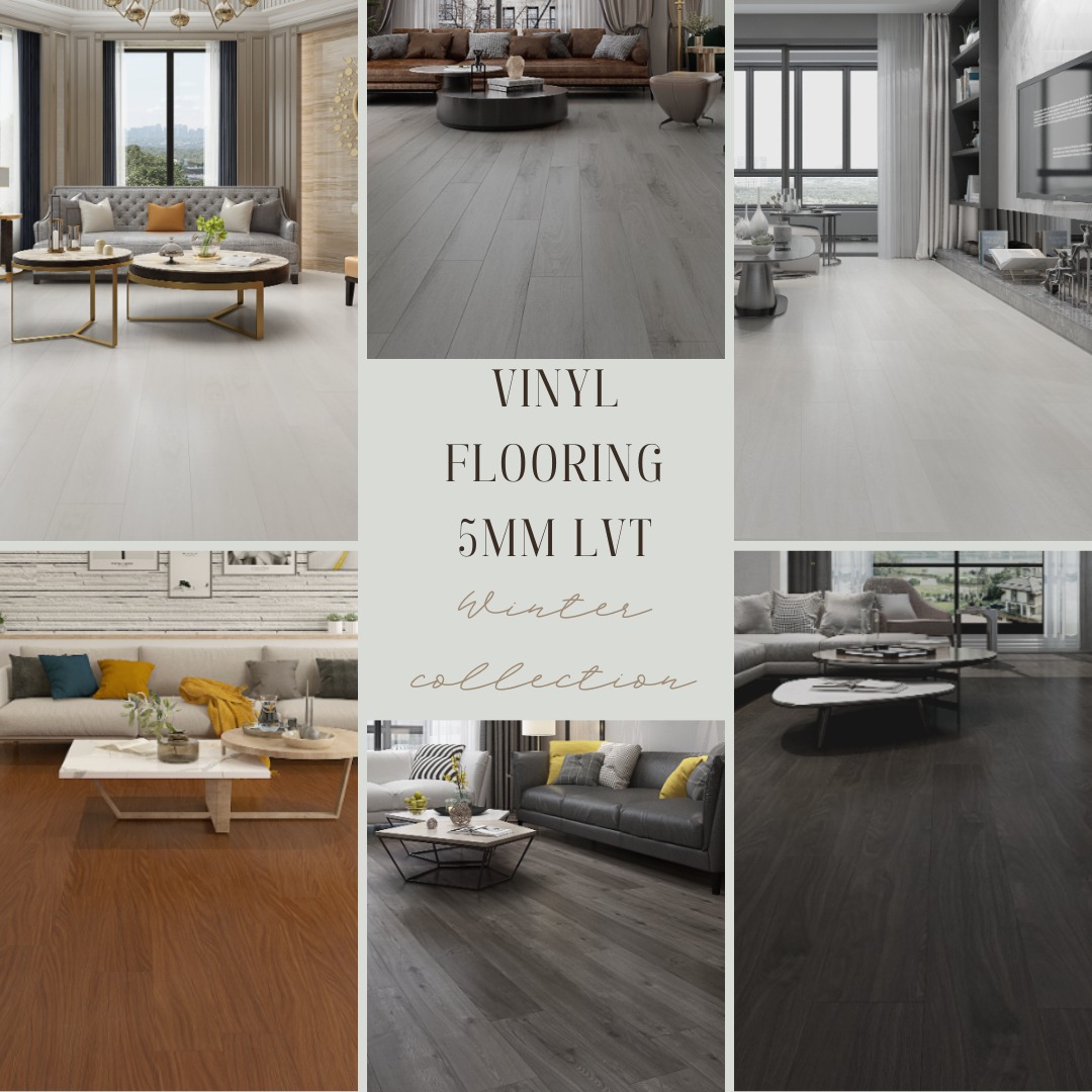 Vinyl Flooring LVT Better than SPC 5mm Click system Luxury Floor German