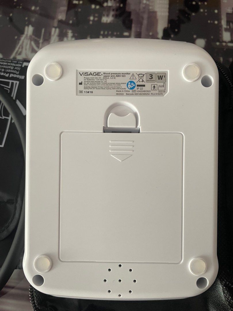 VISAGE blood pressure monitor upper arm, Announcements on Carousell