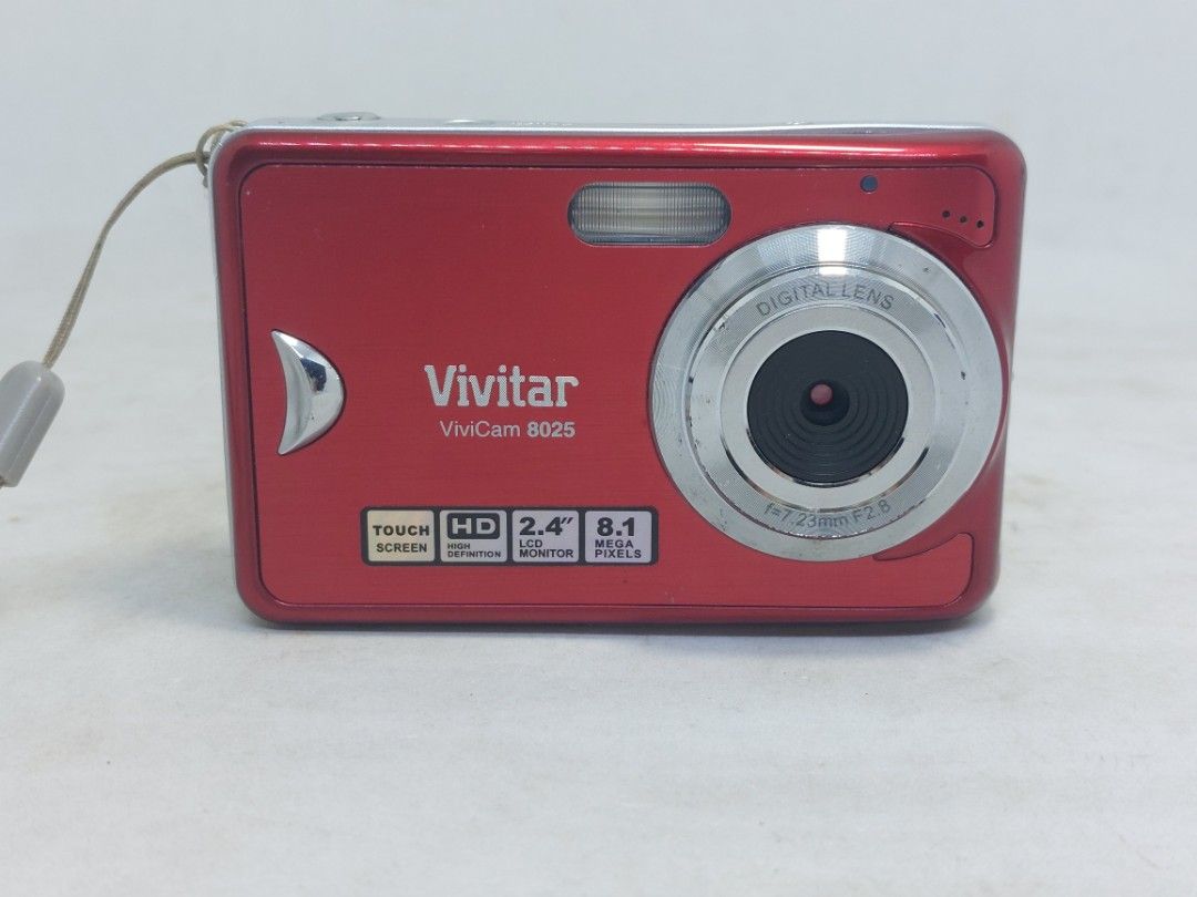 vivitar vivicam ccd sensor touch screen (Category: Cameras) located in Manila. Submitted by jonrick.co (Listing ID 1213014057, Image 1). Description: vivitar vivicam 8025 ccd sensor touch screen vintage vibe working flash unit battery strap last price actual and sample pics posted na sa ads (di na kailangan mag request).