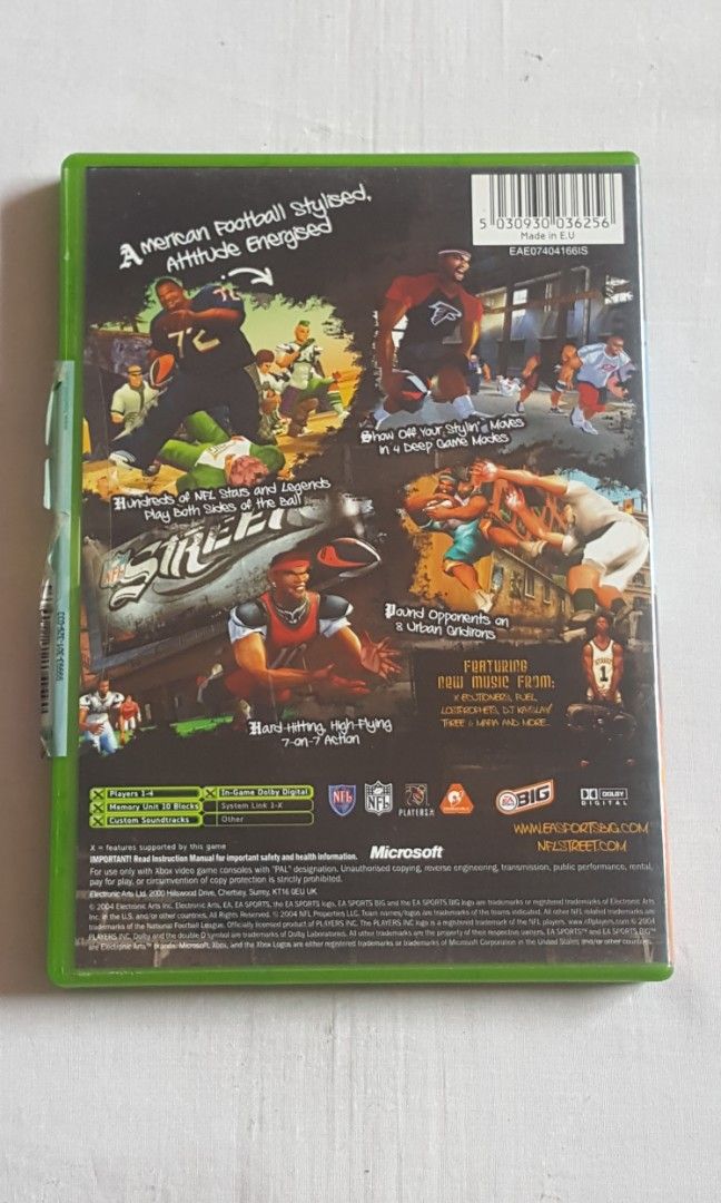 Nba Street Nfl Street Xbox One Compatible Nba Street Vol Xbox One