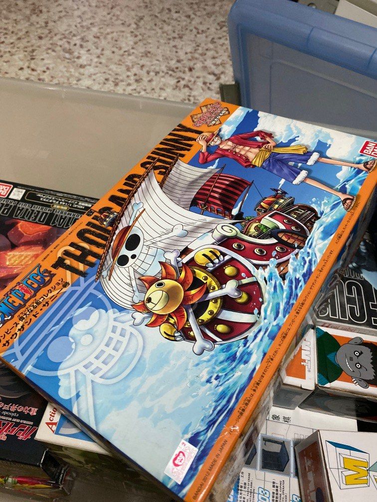 One Piece Thousand Sunny Going Merry Pirate Ship Anime Figura De Acción