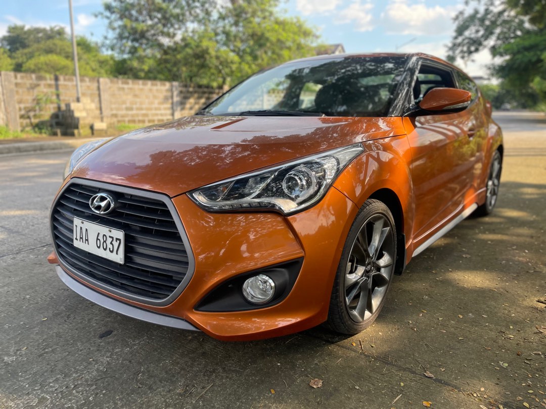 2016 Hyundai Veloster 1.6 Turbo Automatic Orange Auto, Cars for Sale ...