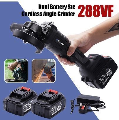 288VF Cordless Angle Grinder Electric Chainsaw Wood Cutting