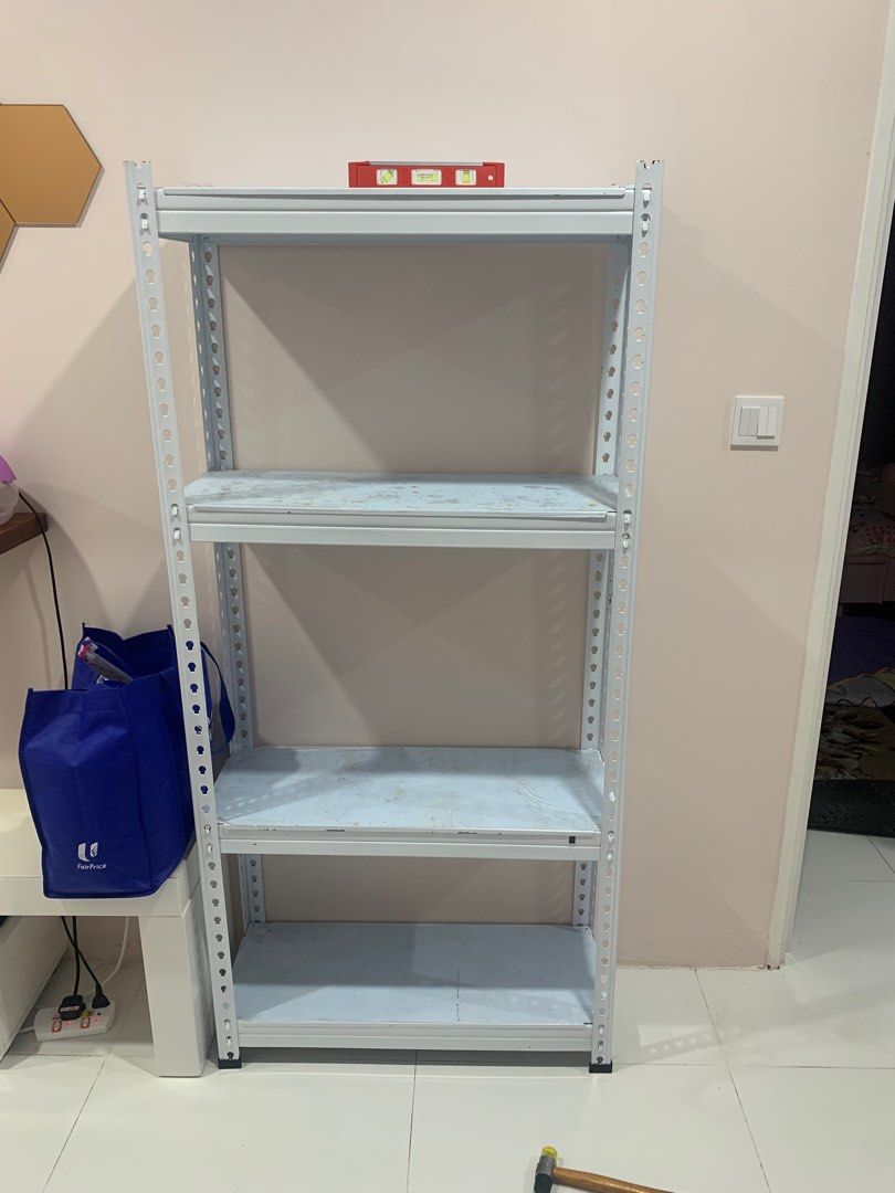 4 tier boltless rack, Furniture & Home Living, Furniture, Shelves ...