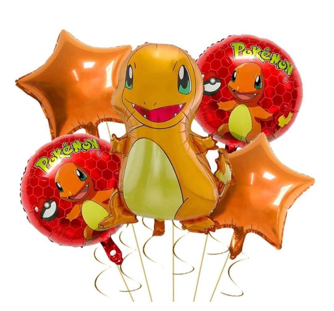 Pokemon Birthday Party Decorations Pikachu Foil Balloons