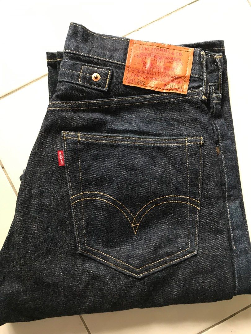702XX Vintage levis made in japan jeans denim