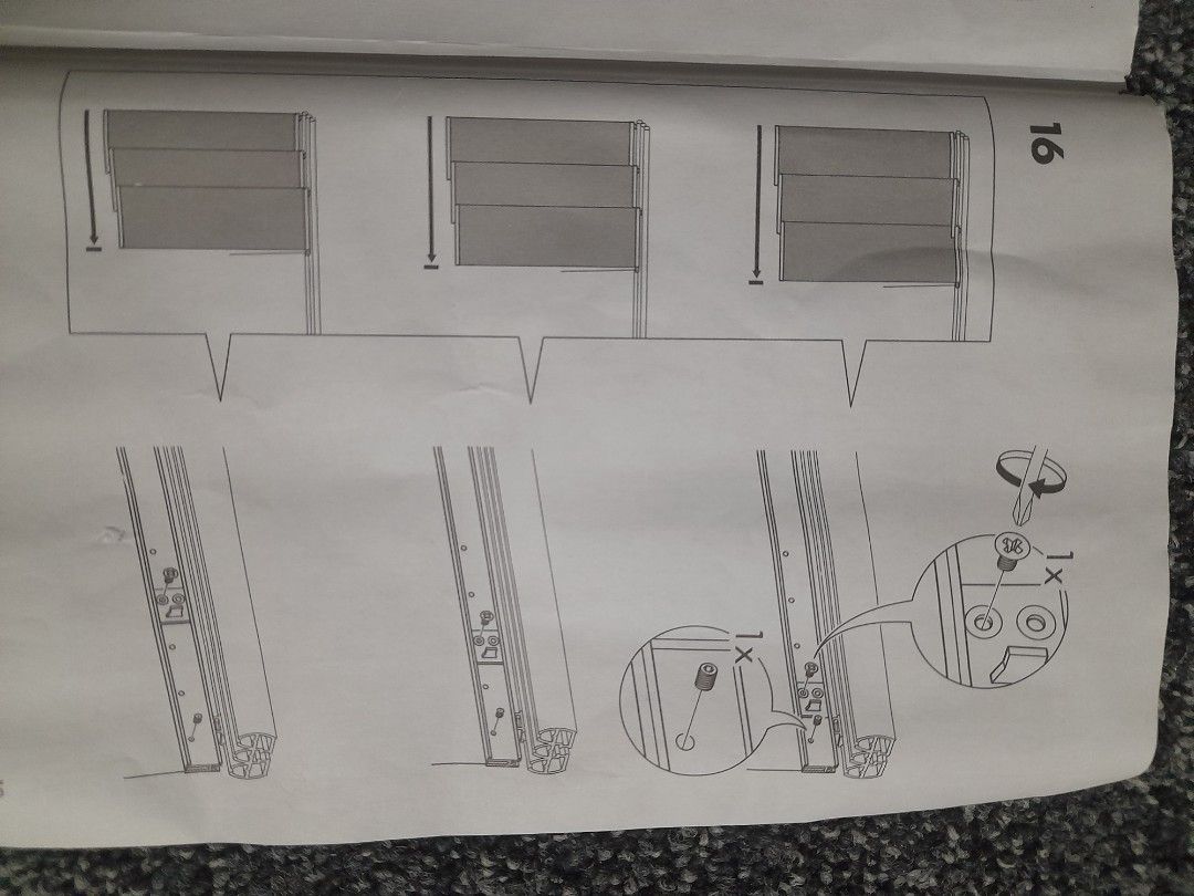 9 pcs Ikea Kvartal 300.793.70 Sliding Curtain Panels, Furniture & Home Living, Home Decor